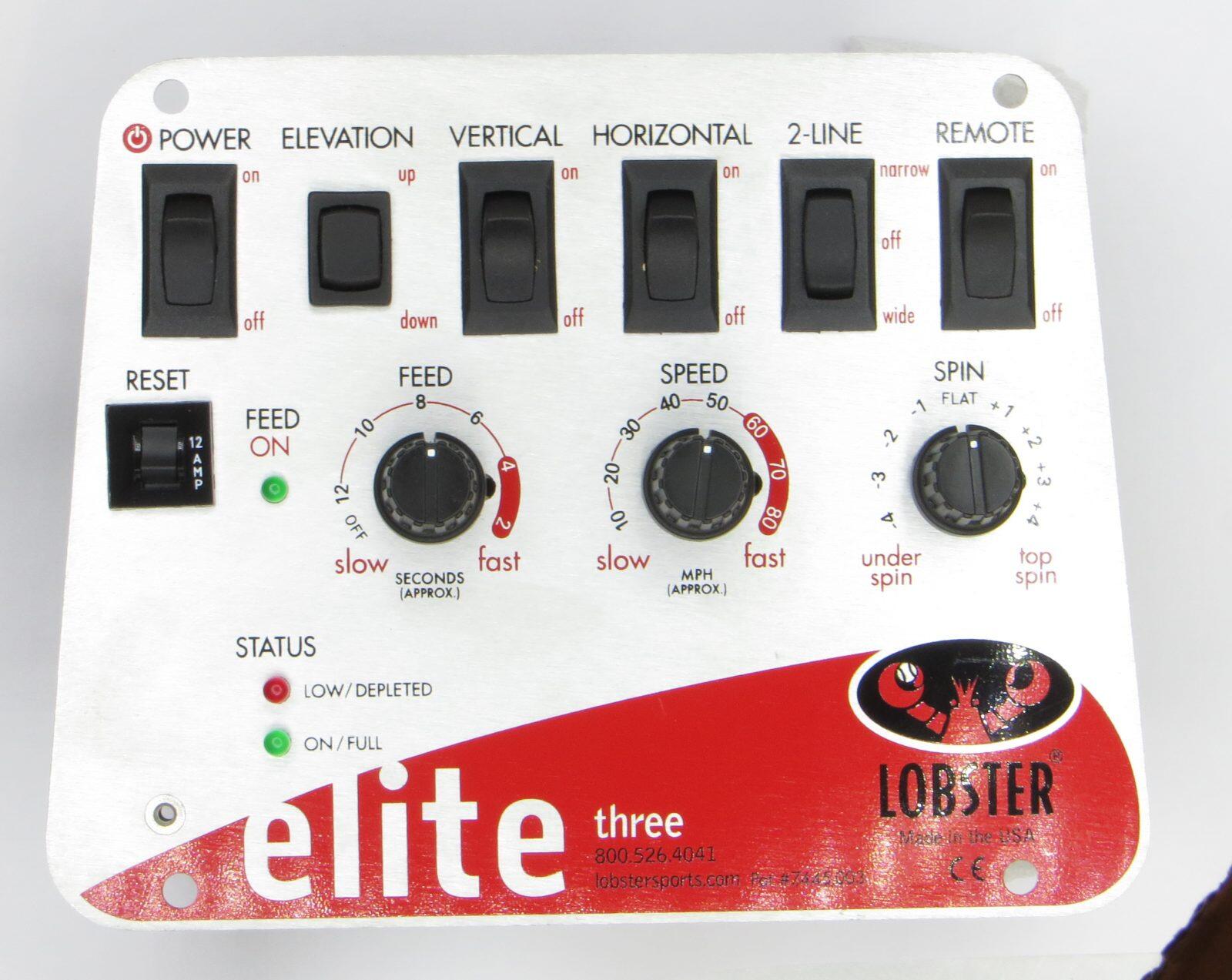 Replacement Lobster Elite 3 Control Panel