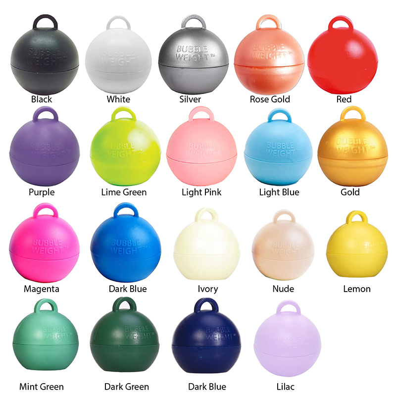 Bubble weights