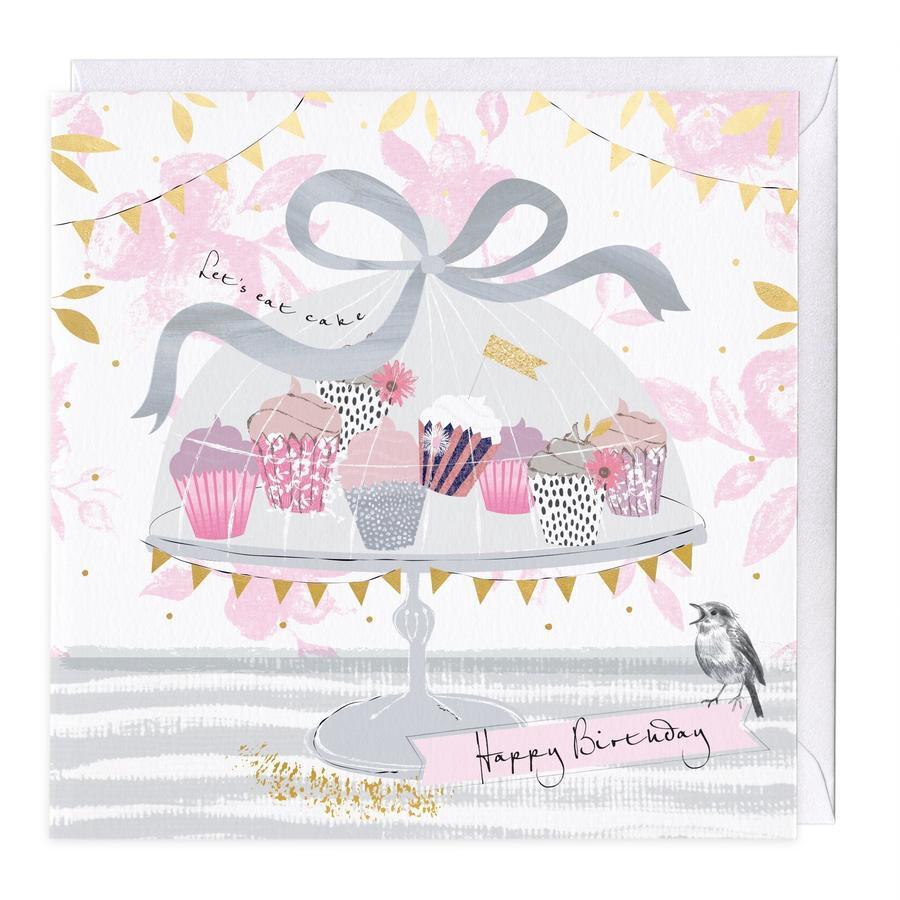 Lets Eat Cake Birthday Card