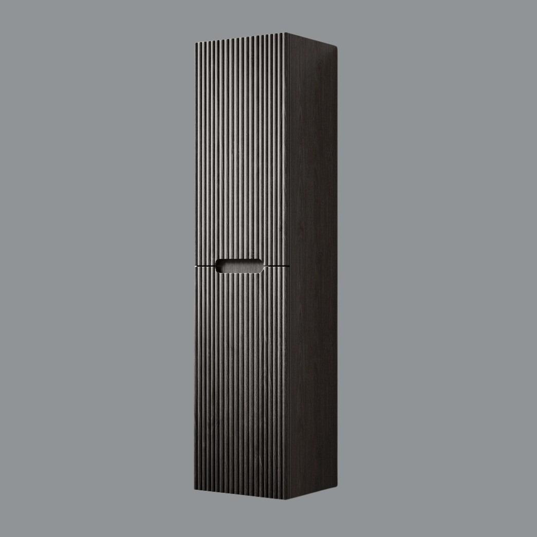 Miami 1400mm Dark Elm Wall Hung Tall Boy Side Unit