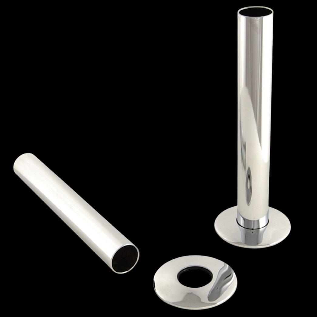 Chrome Radiator Pipe & Collar Kit