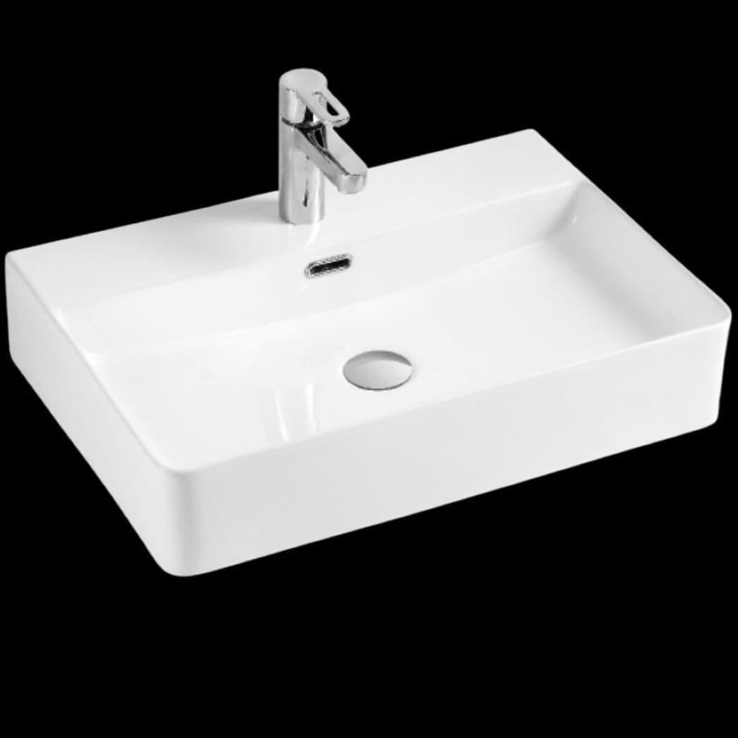 Essence 600mm Rectangular Ceramic Countertop Basin