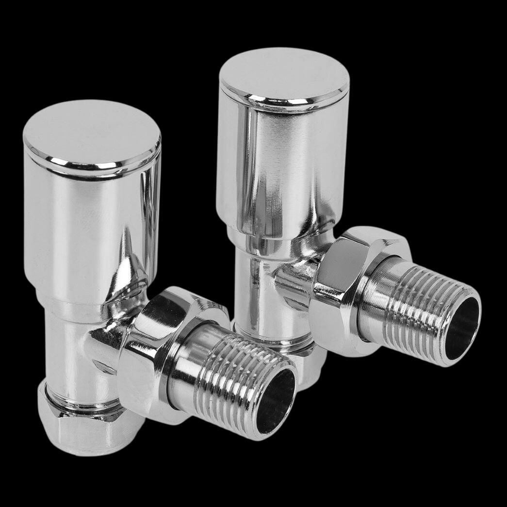 Standard Manual Chrome Radiator Valve Kit