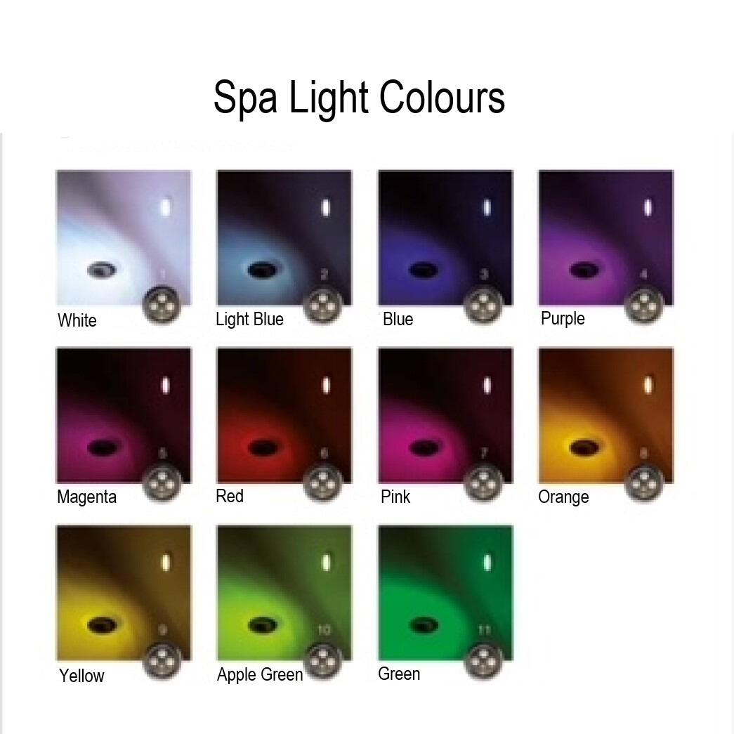 Simply Air LED Light Colours