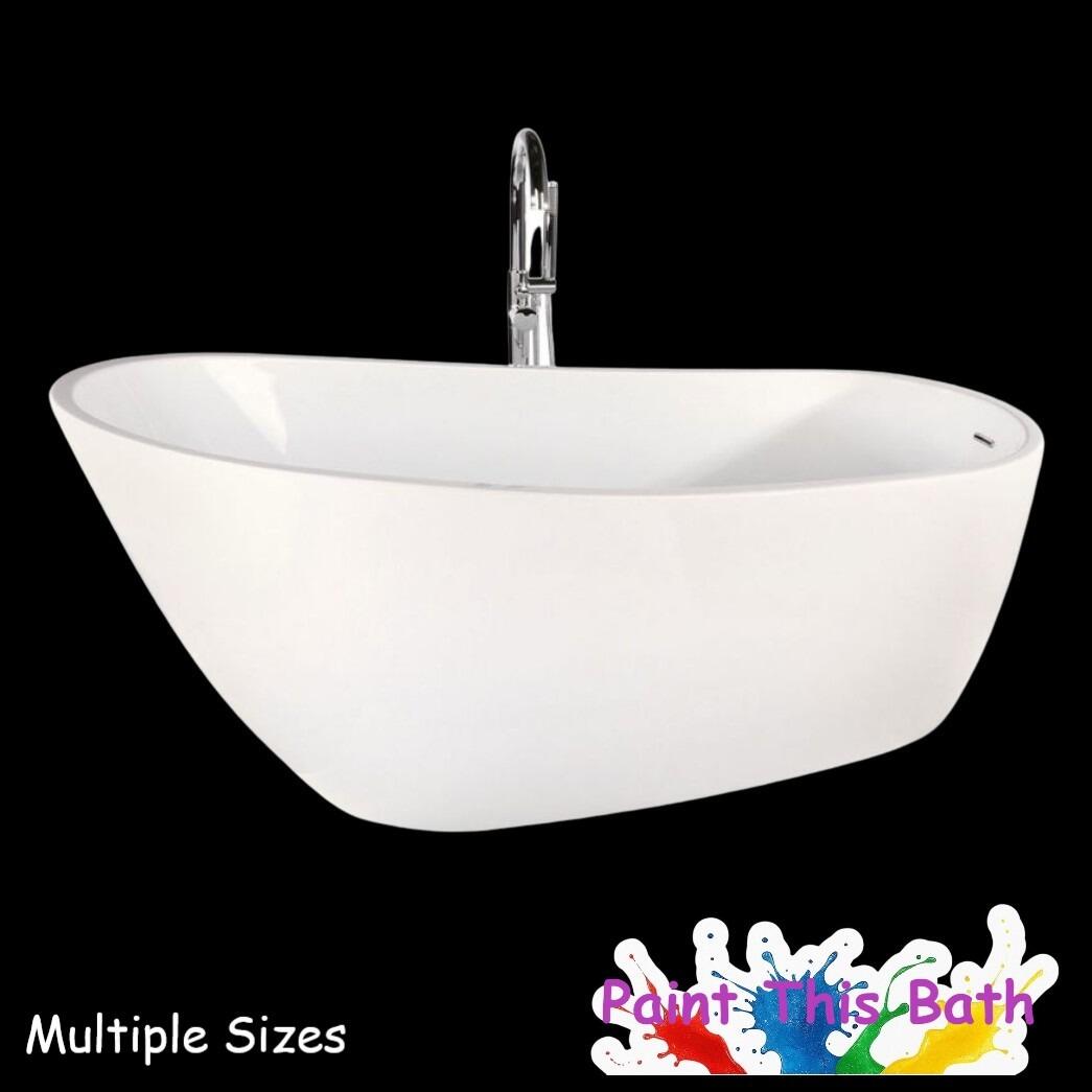 Inca Contemporary Freestanding Single Ended Acrylic Bath