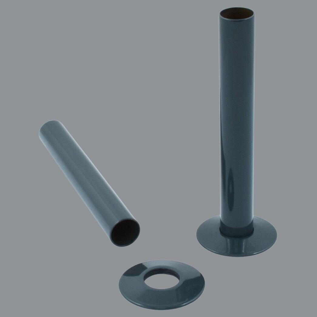 Black Radiator Pipe and Collar Kit