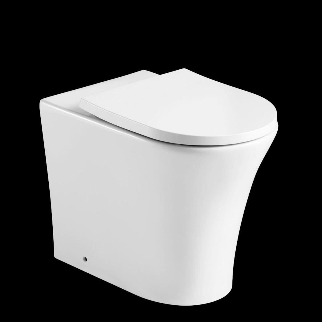 Kameo Rimless Back To Wall Toilet With Soft Close Seat