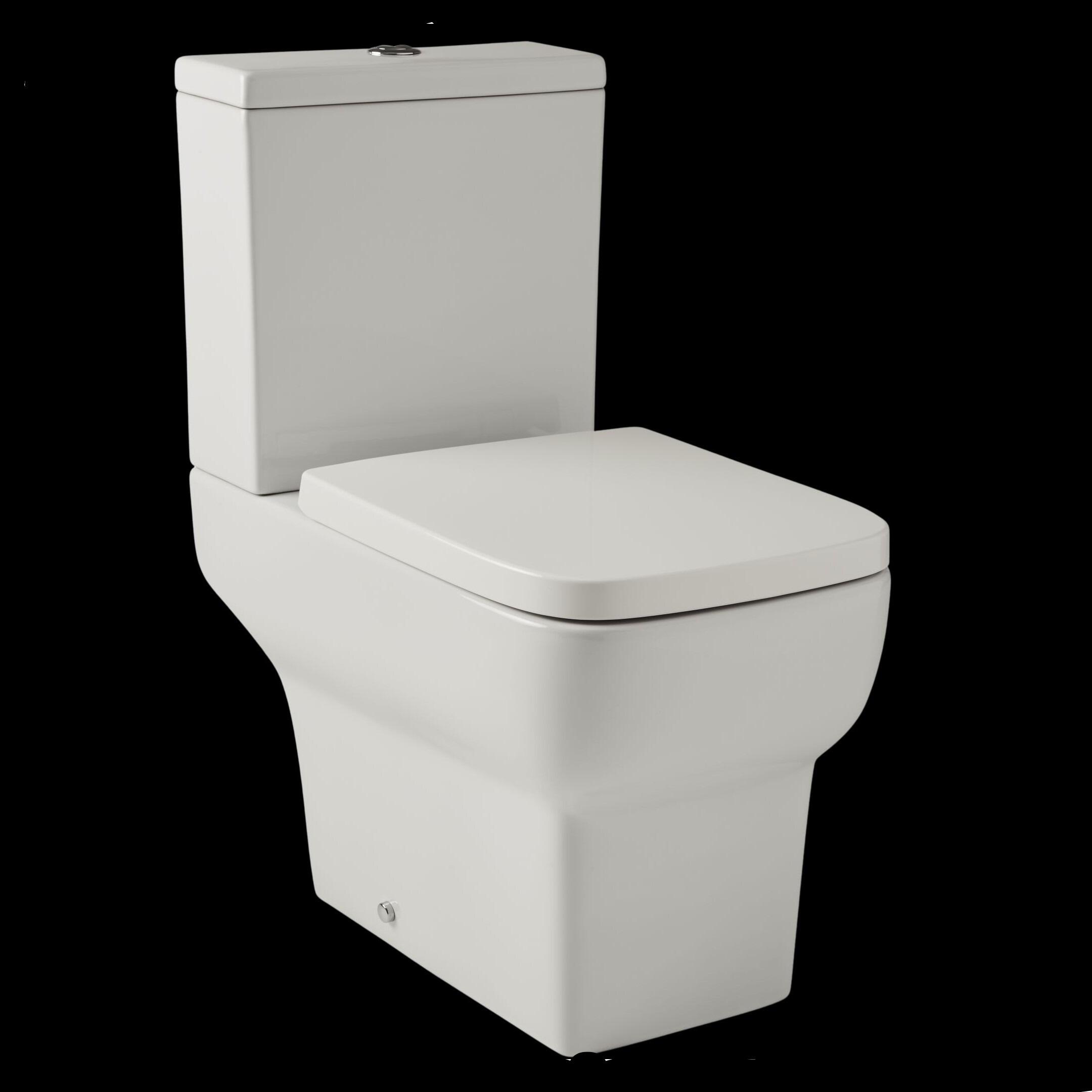 Kartell Korsika Close Coupled Dual Flush Toilet with Soft Close Seat