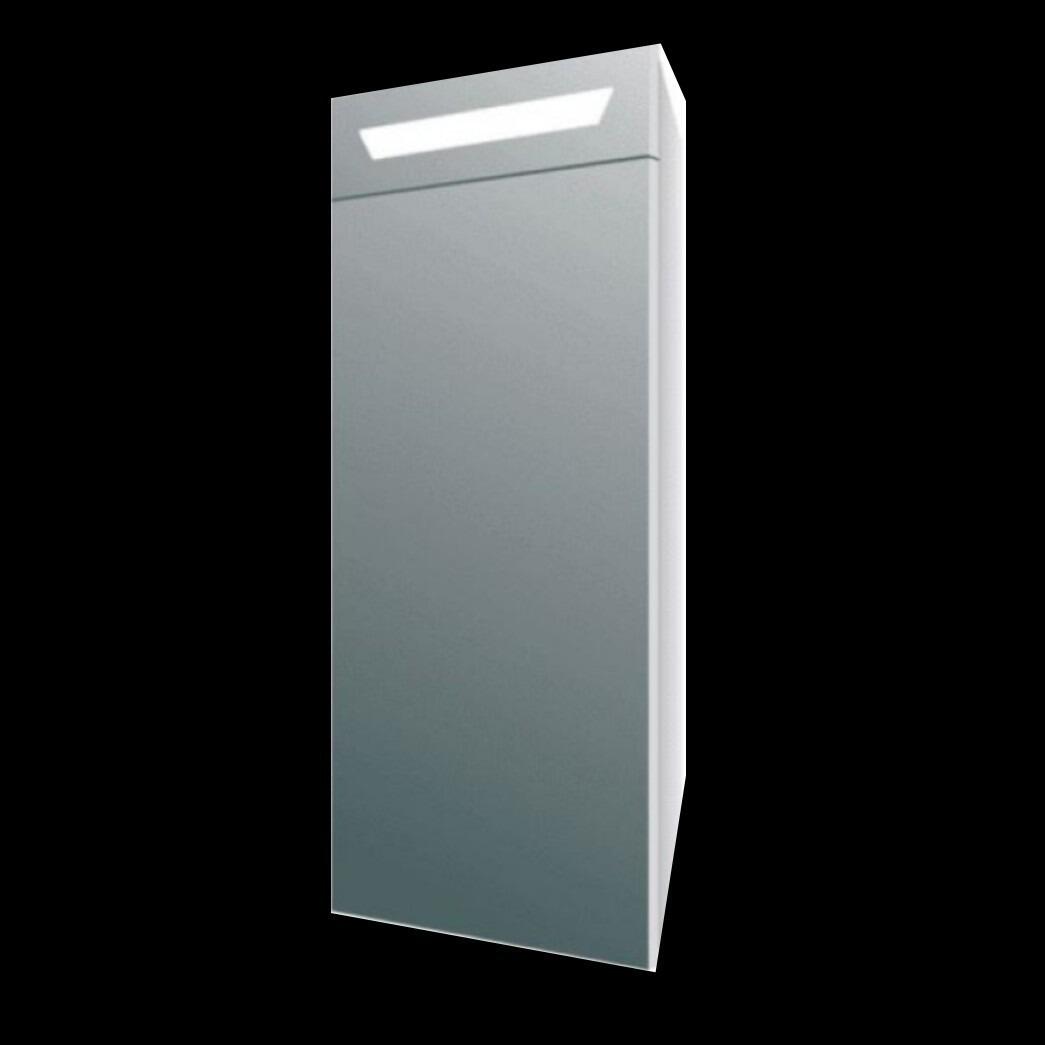 Ashton / Ashburn LED Mirrored Corner Wall Cabinet