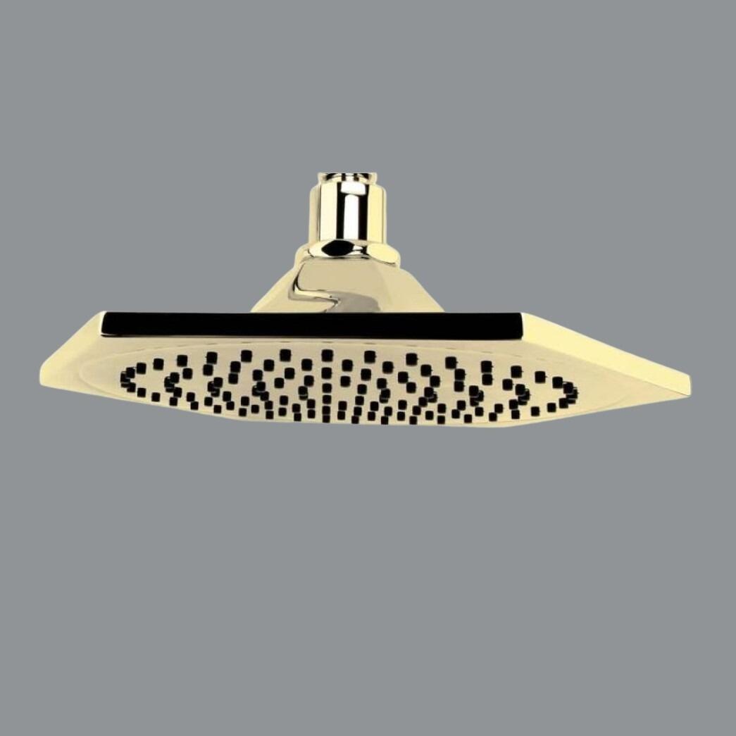 Adriana Gold Traditional Thermostatic Shower Pack Rain Shower Head