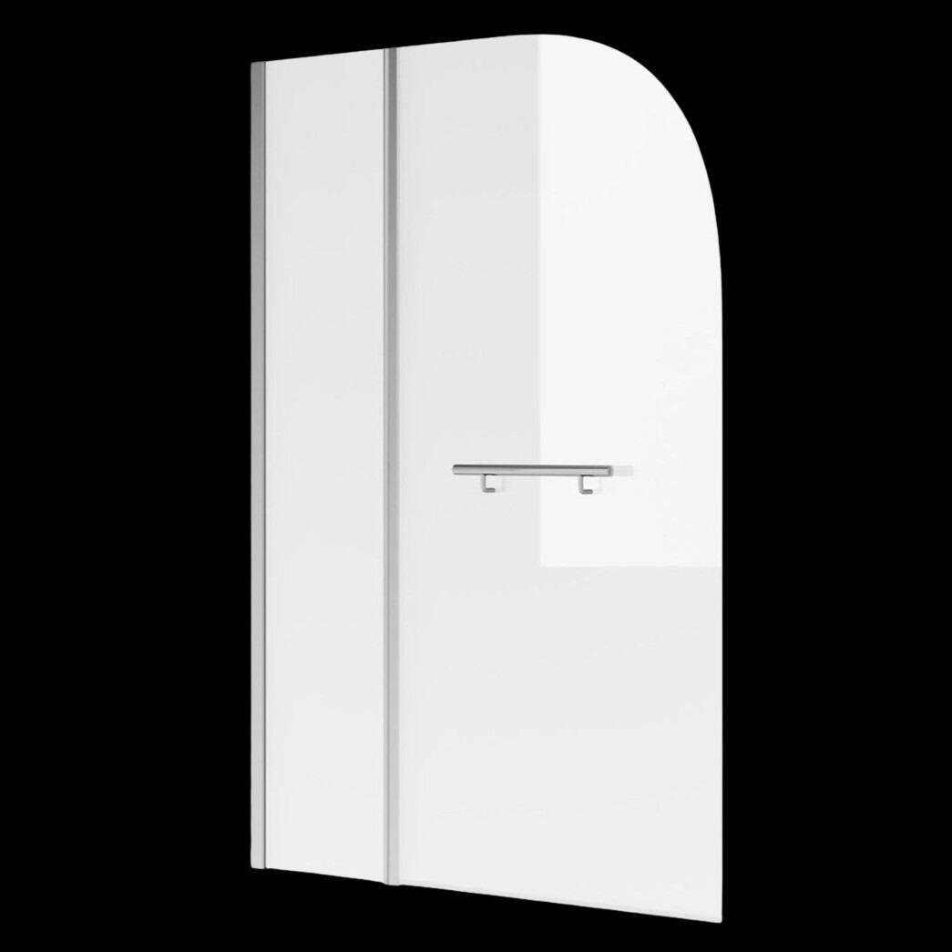 Monza 6mm Bath Shower Screen with Extension Panel