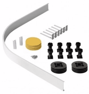 Easy Plumb Adjustable Leg & Plinth Set For Quadrant Shower Trays