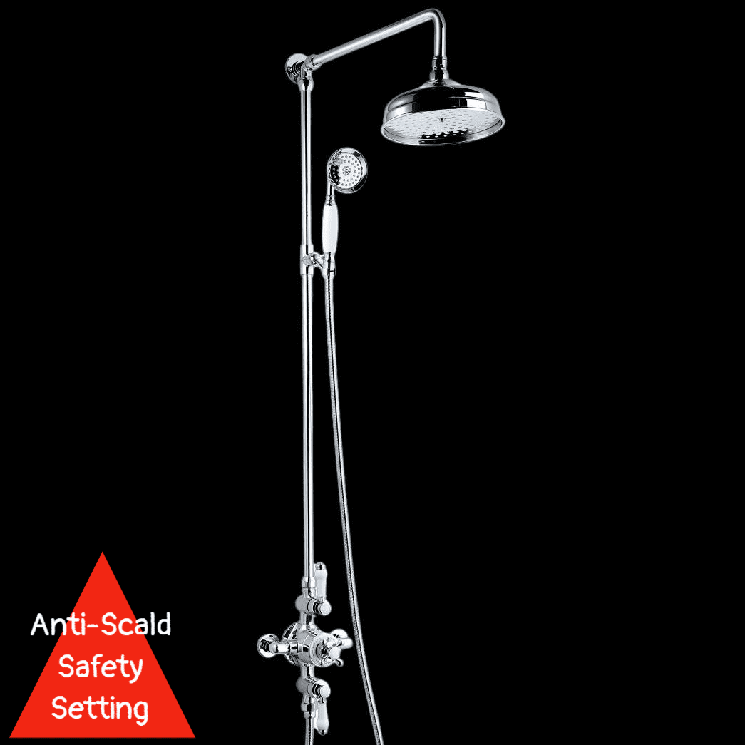 Victoria / Grosvenor Traditional Thermostatic Shower kit
