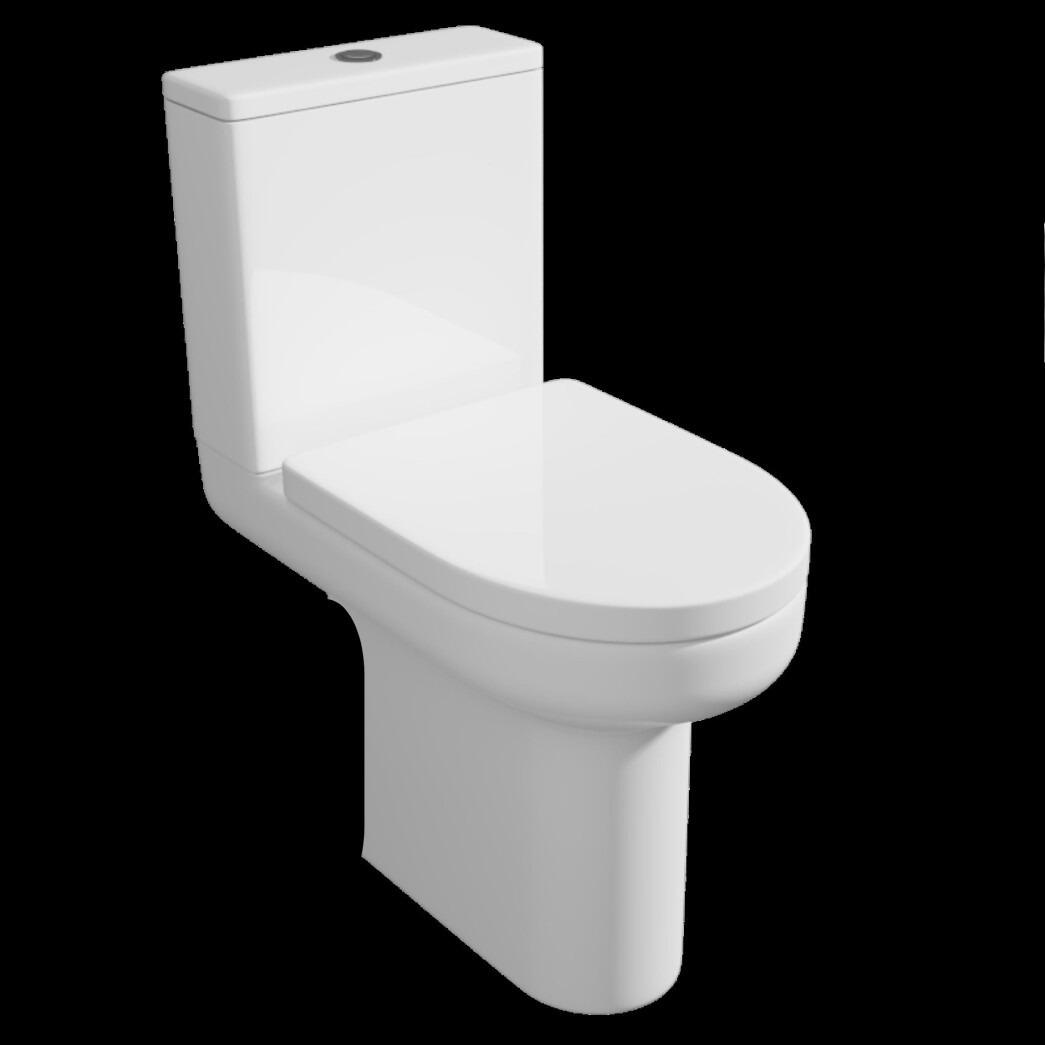 Kartell Bijoux Comfort Height Toilet with Soft Close Seat