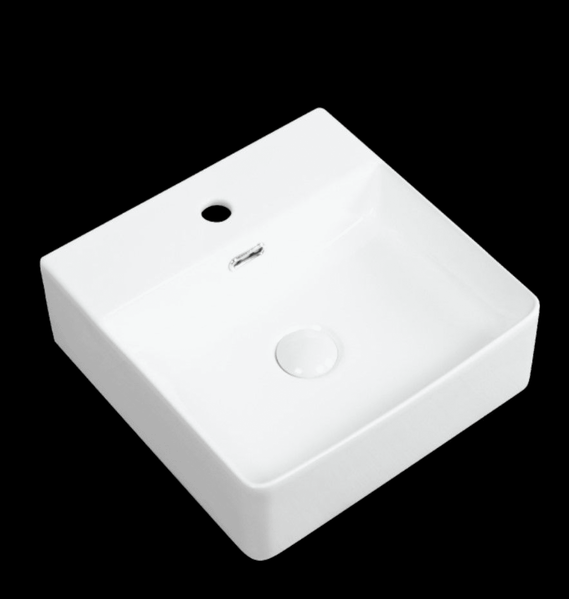 Essence 420mm Square Ceramic Countertop Basin