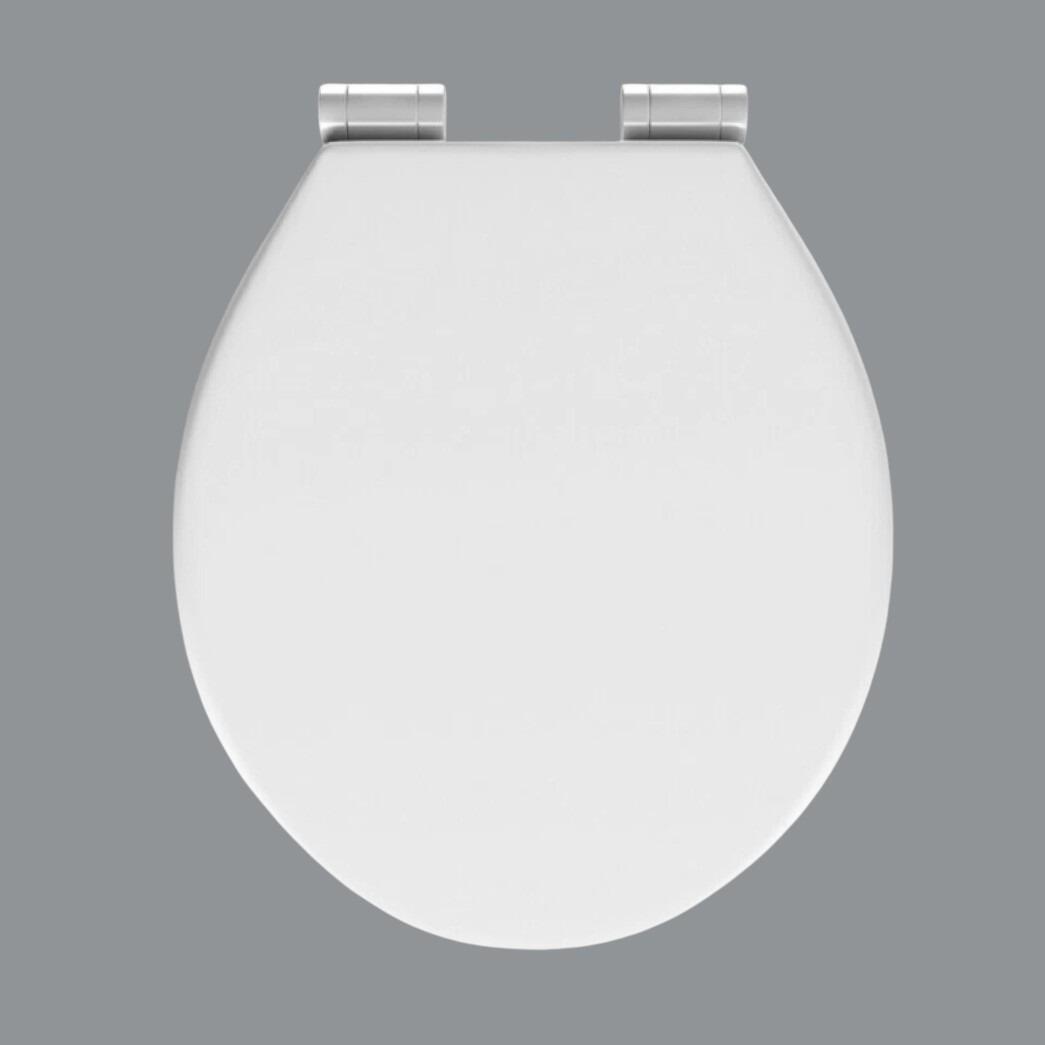 Cavendish Matt White Wooden Soft Close Universal Toilet Seat