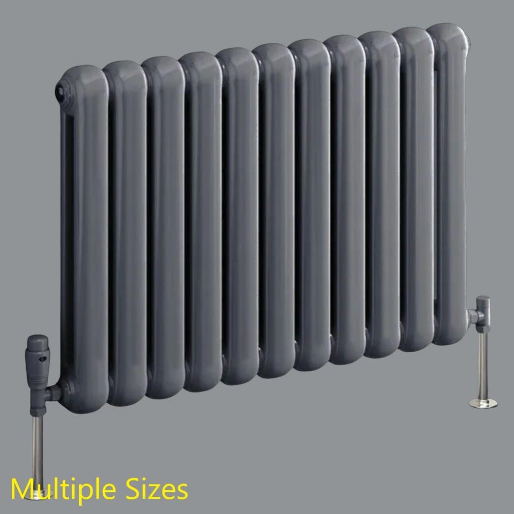 Echo / Etam Anthracite Horizontal Designer Radiators