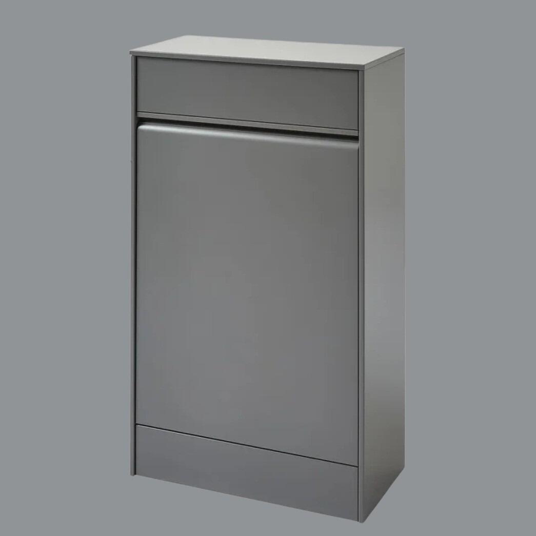 Moonstone Lunar 500mm Back to Wall WC Unit - Matt Grey