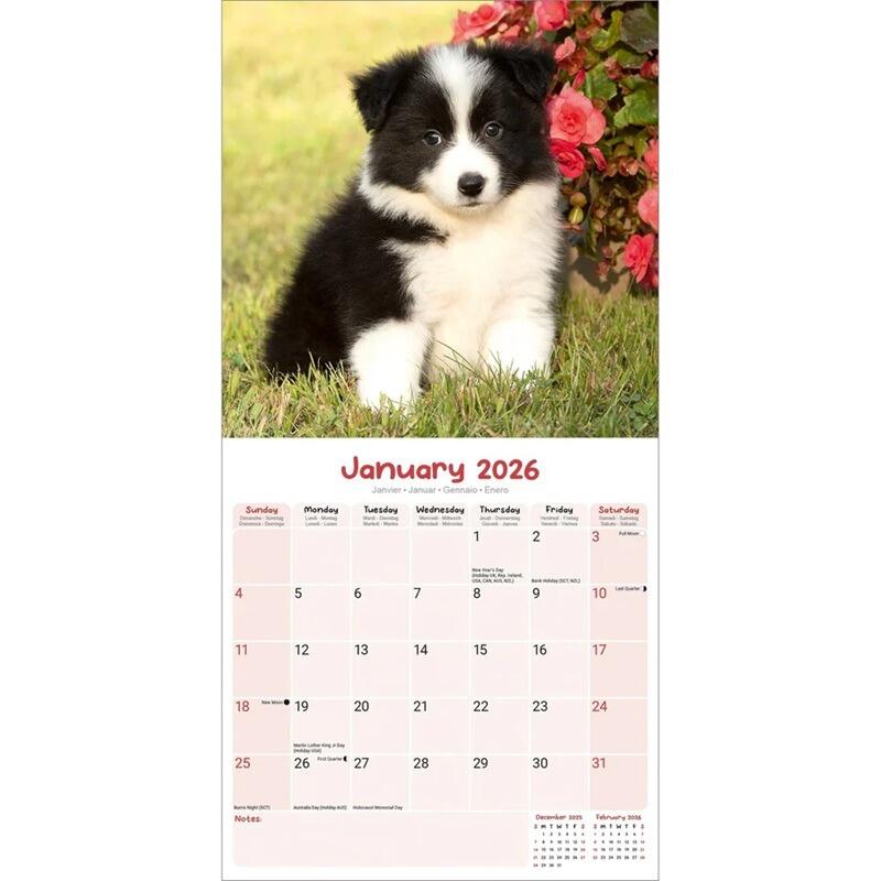 Cute Puppies Calendar