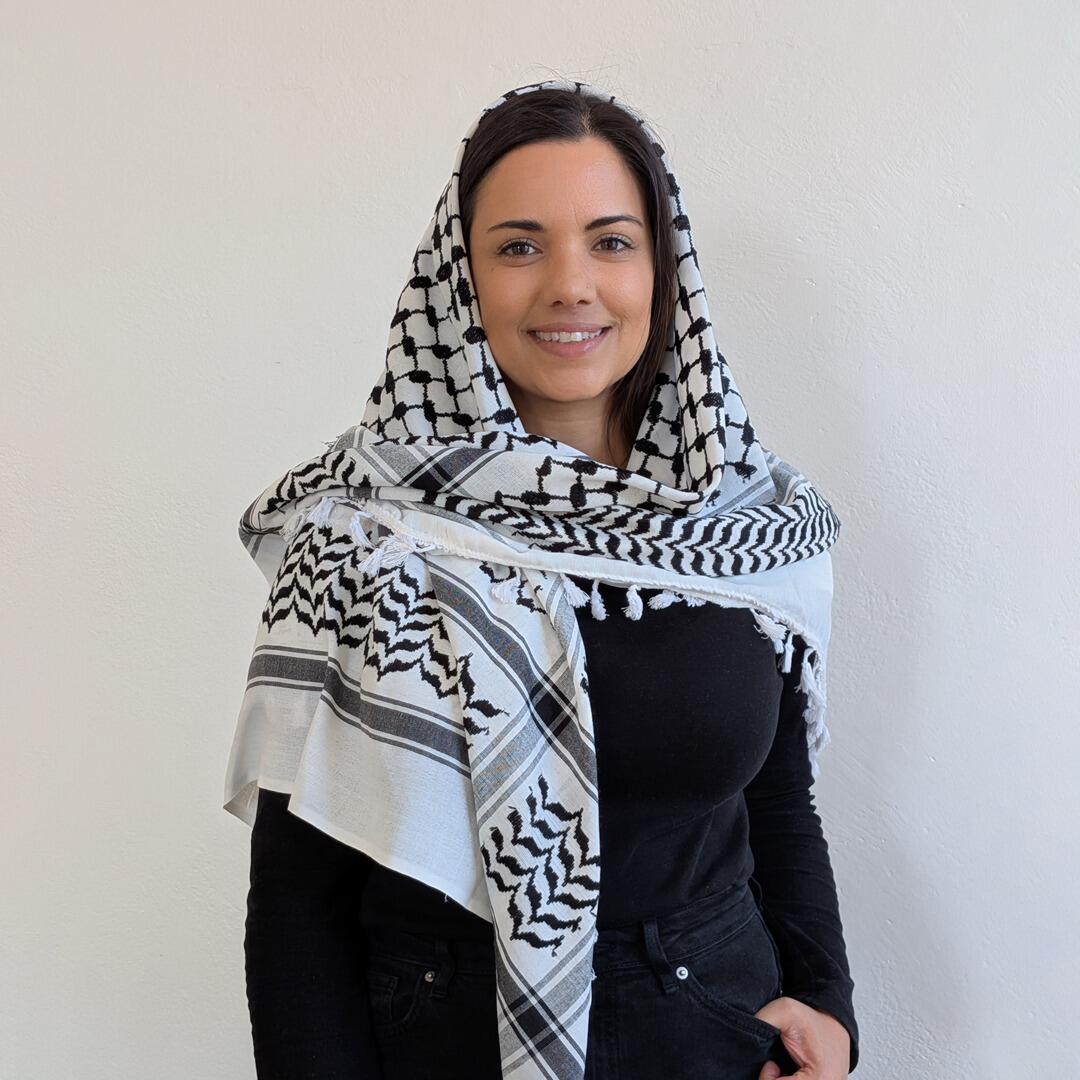 Accessories Palestinian Keffiyeh Scarf - Black & White