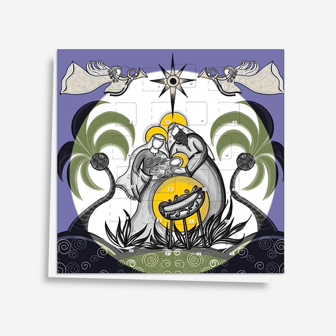 Embrace the Middle East - Advent Calendars - O Night Divine Advent Card