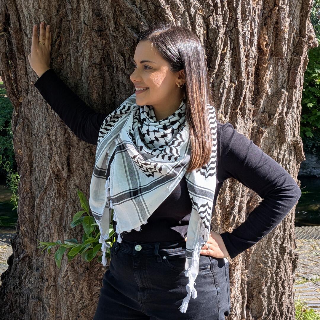 Accessories Palestinian Keffiyeh Scarf - Black & White