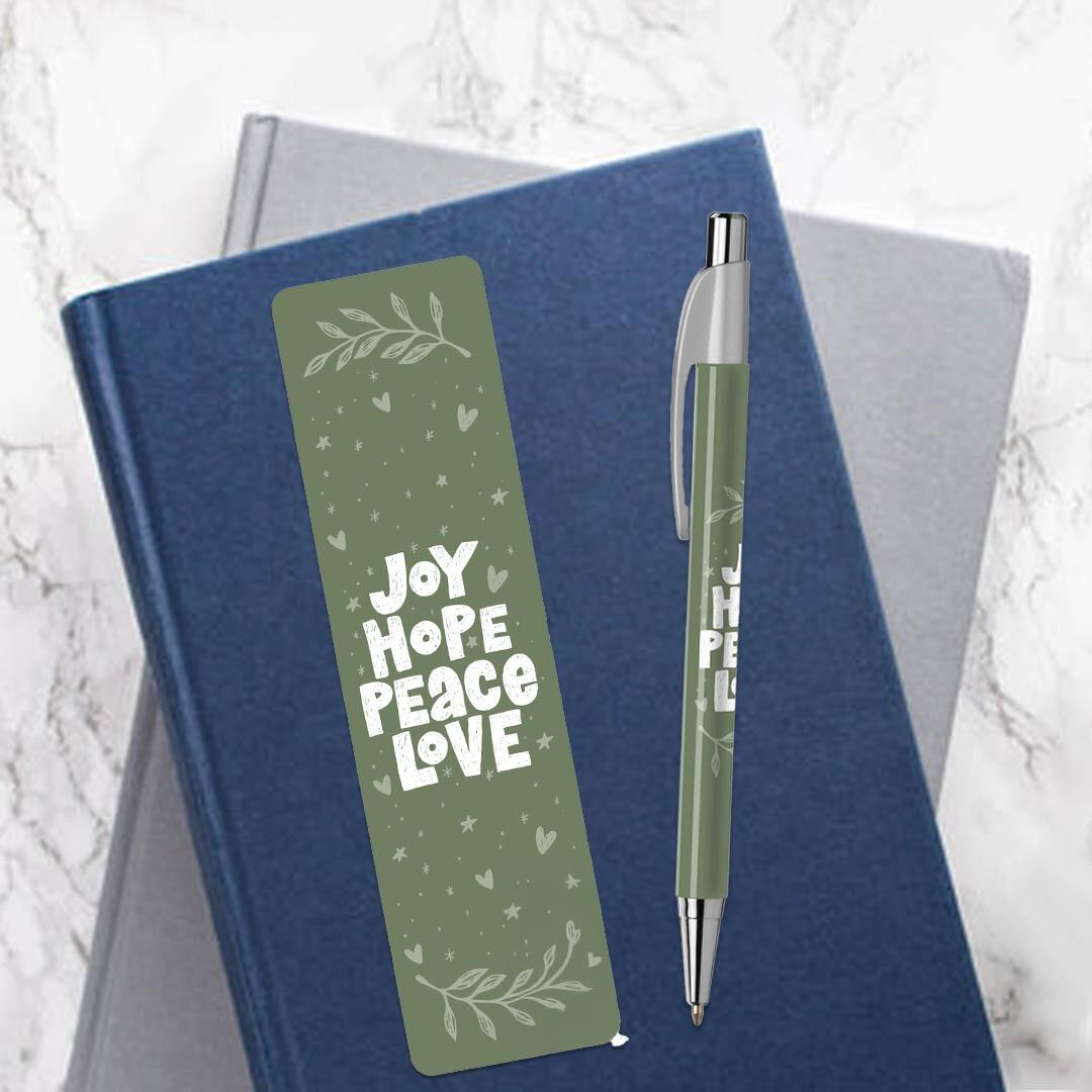 Joy Hope Peace Love Pen