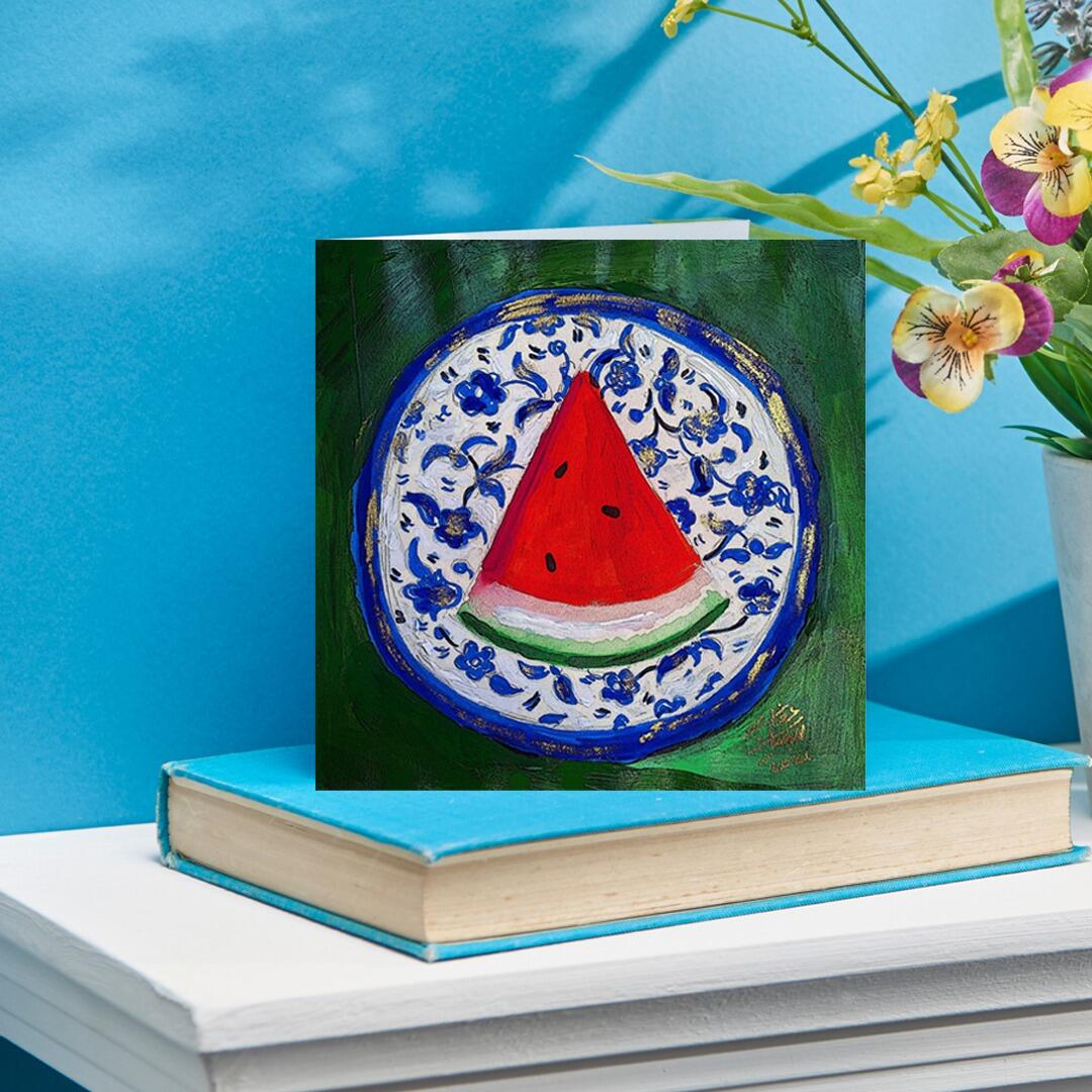 Watermelon Notecards Lifestyle