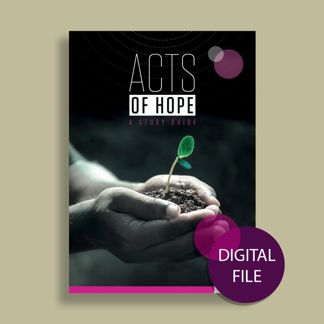 Lent Study Guide 2026: Acts of Hope - Digital guide