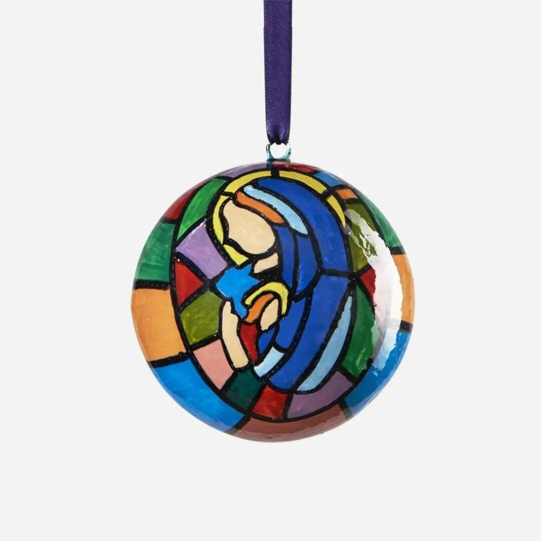 Christmas decorations Madonna & Child Bauble