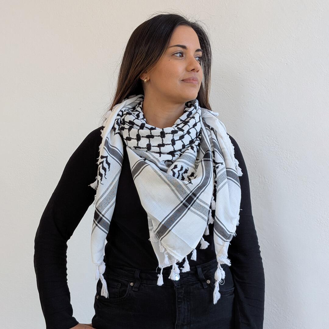 Accessories Palestinian Keffiyeh Scarf - Black & White