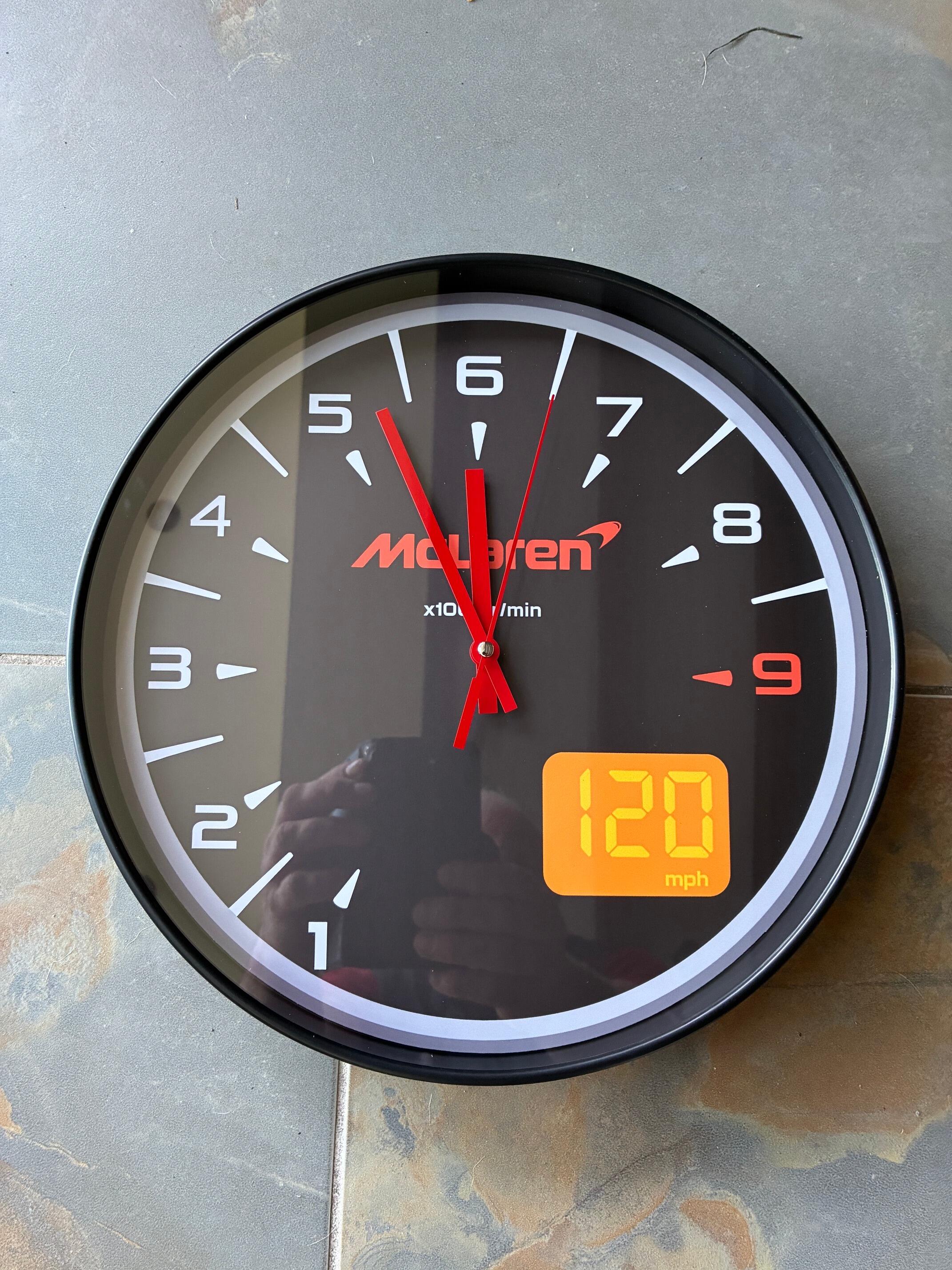 mclaren rev counter