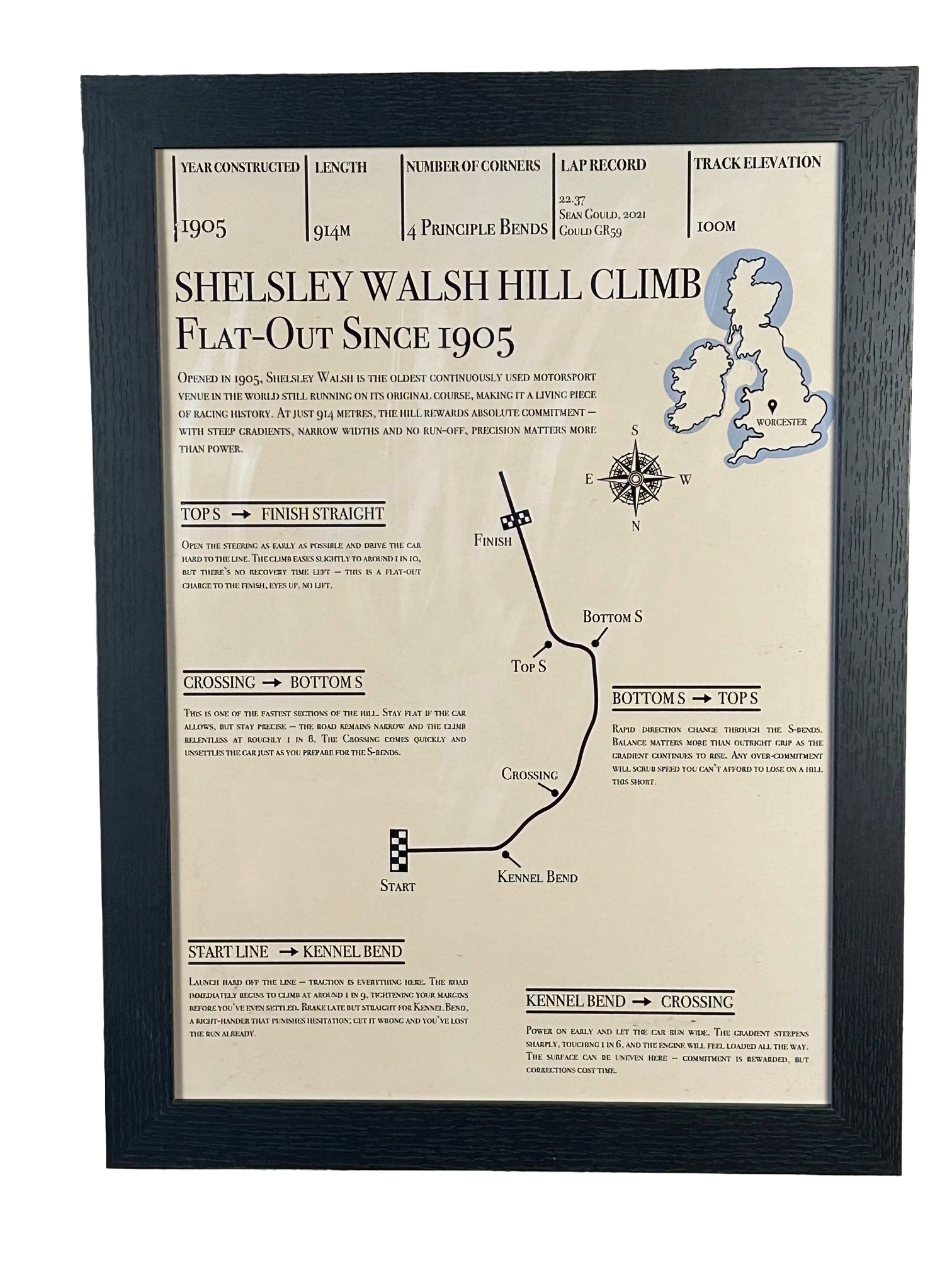 shelsley walsh map