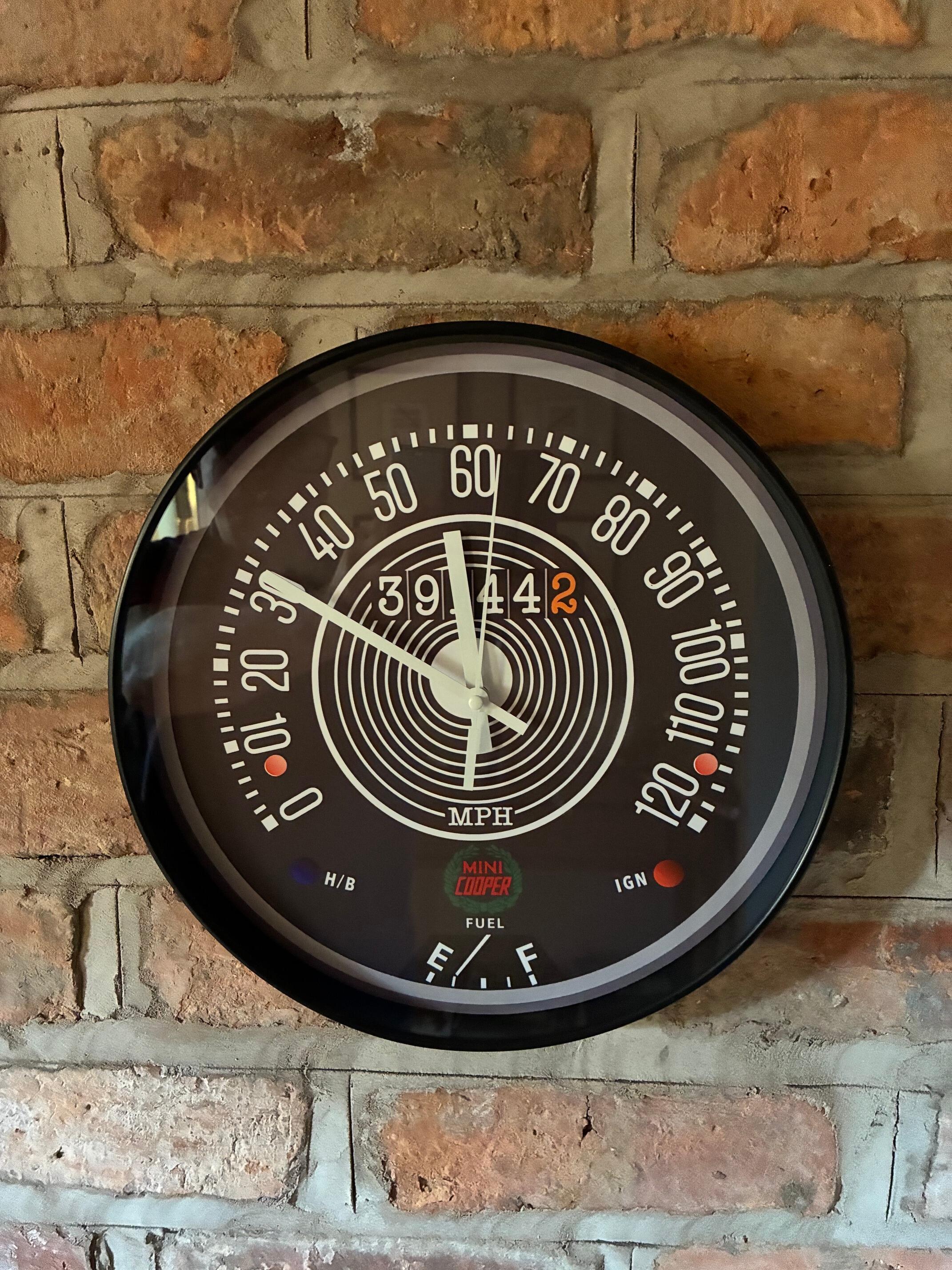 mini cooper clock