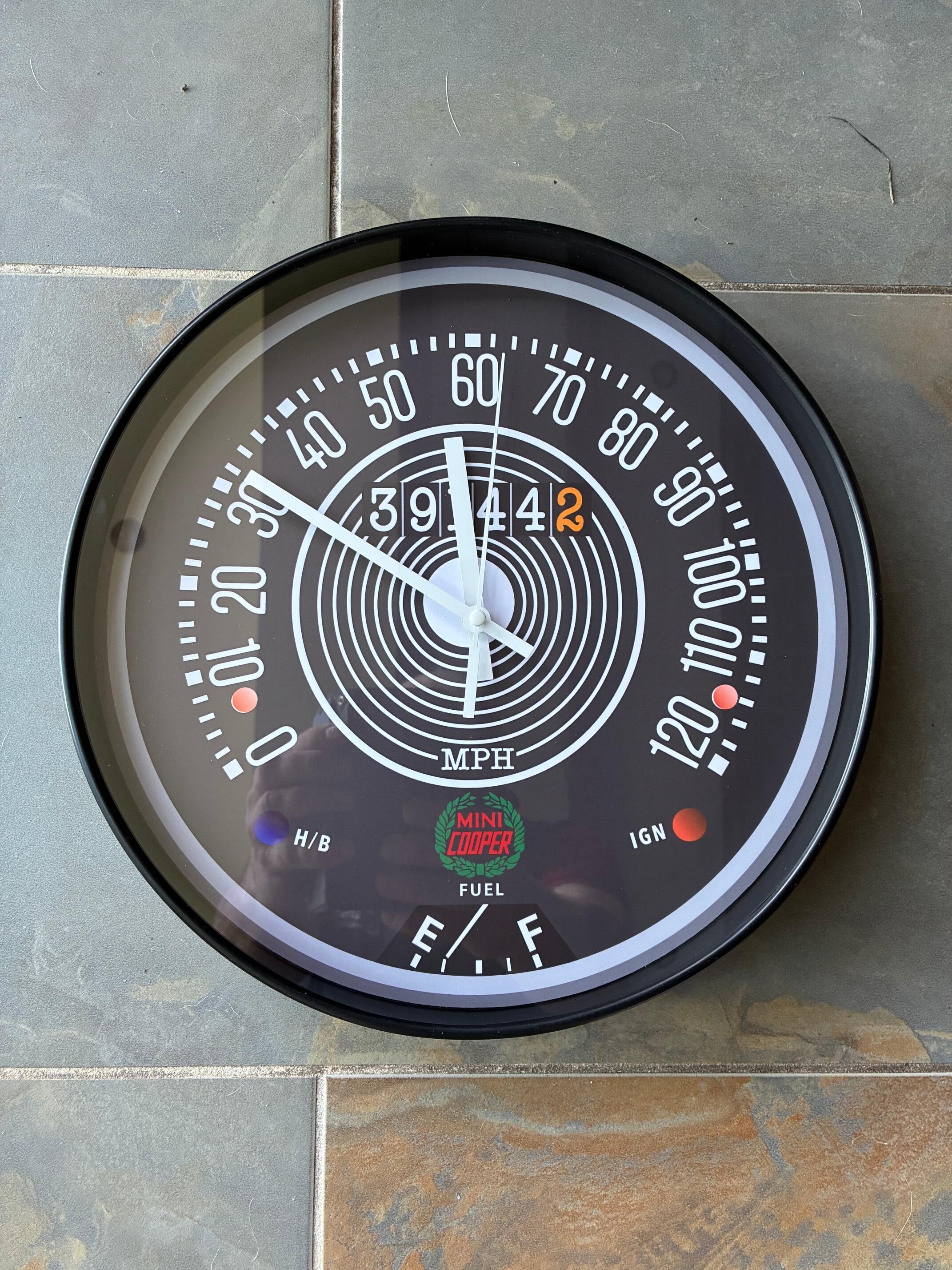 mini cooper rev counter