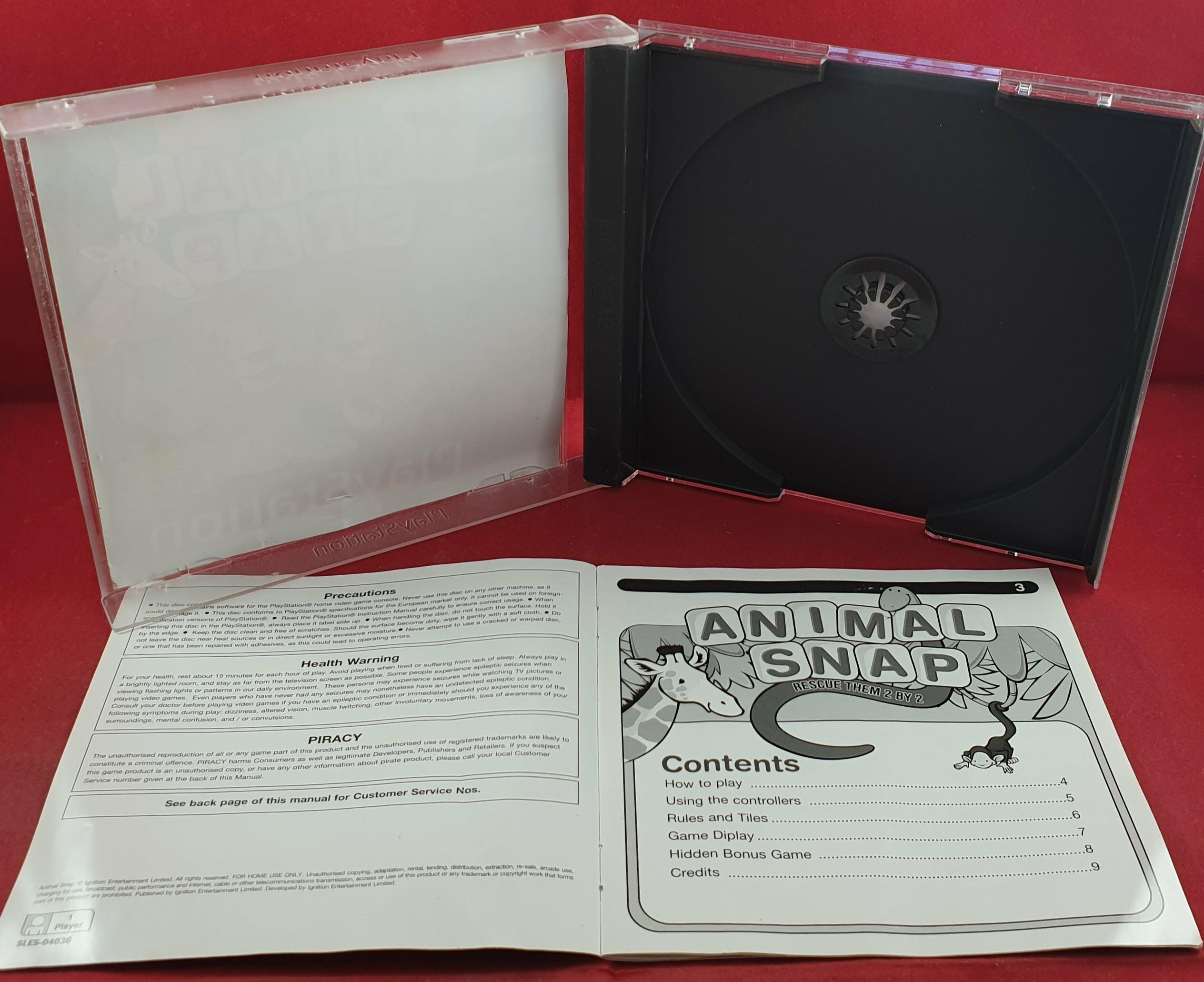 Open case and manual to show condition of front inlay and manual inside