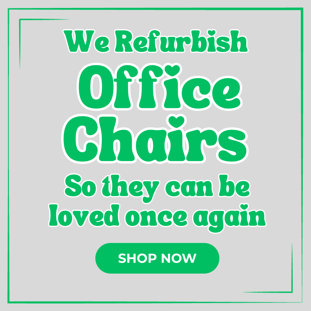 “Refurbished office furniture – giving quality chairs and desks a new life”