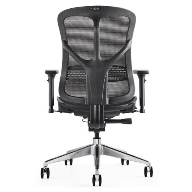 F94 office chair back view showing mesh support structure