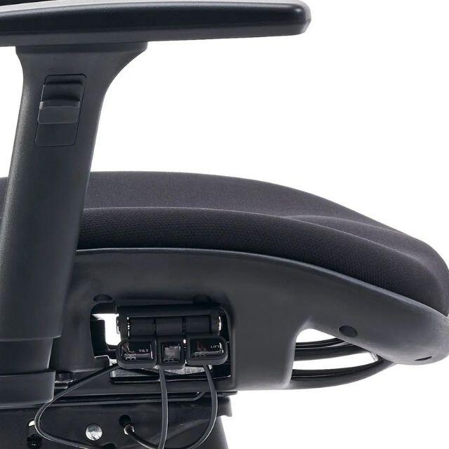 C19 task chair adjustments side view