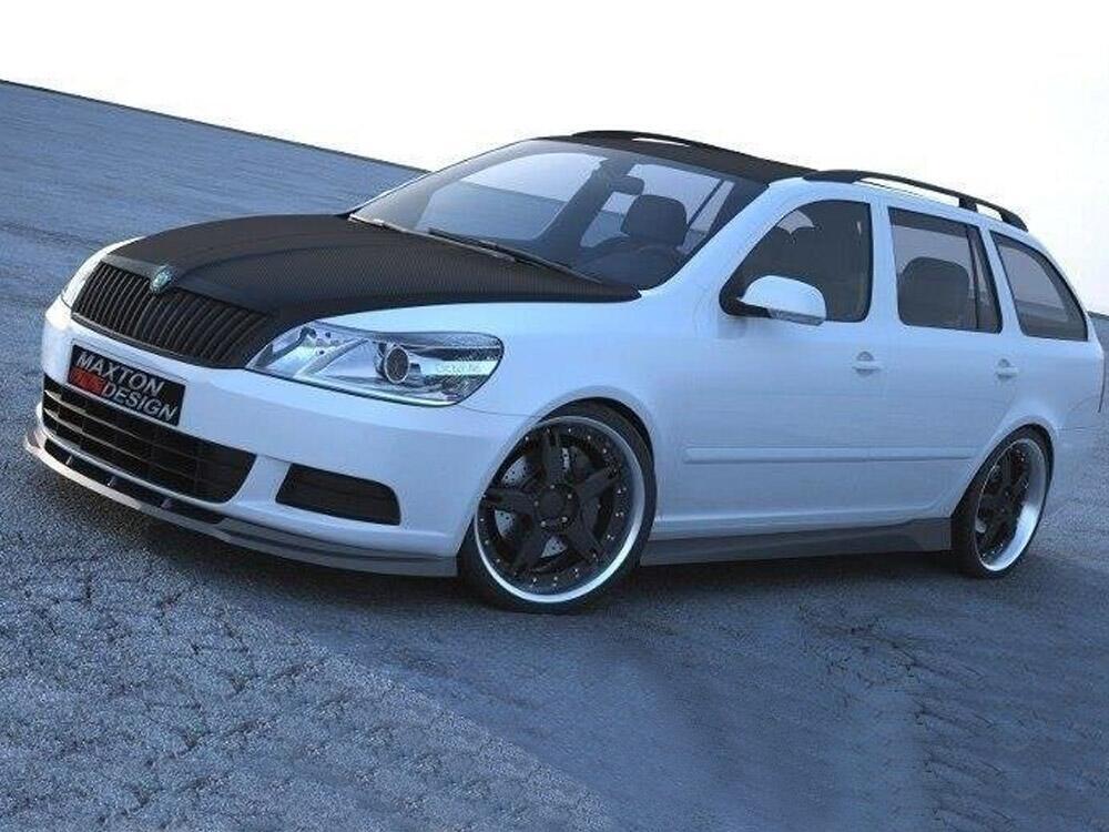 Front Splitter Octavia 2 Facelift Model, Standard Bumper