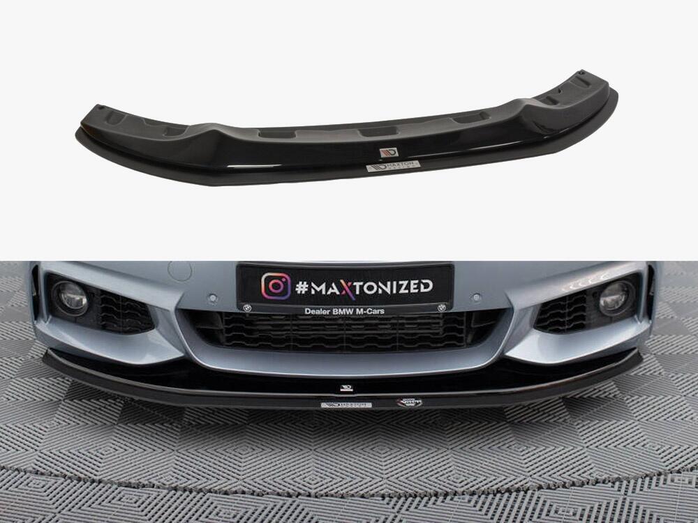 Hybrid Front Splitter BMW 4 Coupe / Gran Coupe / Cabrio M-Pack F32 / F36 / F33