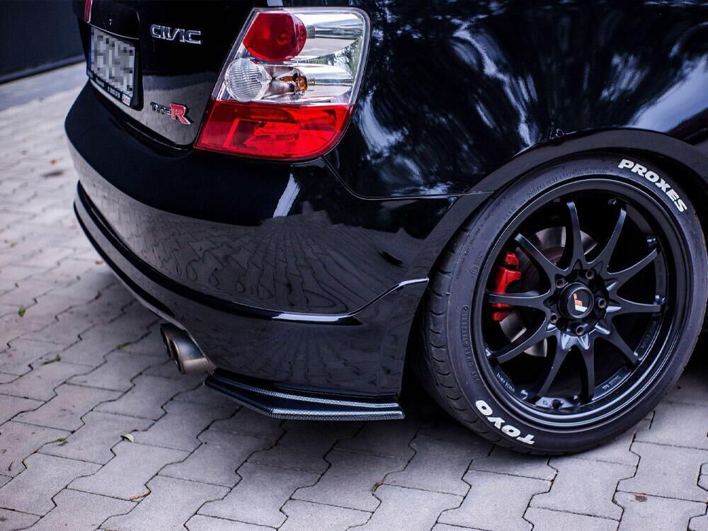 Rear Side Splitters Honda Civic EP3 (MK7) Type-r/s Facelift (2004-2006)