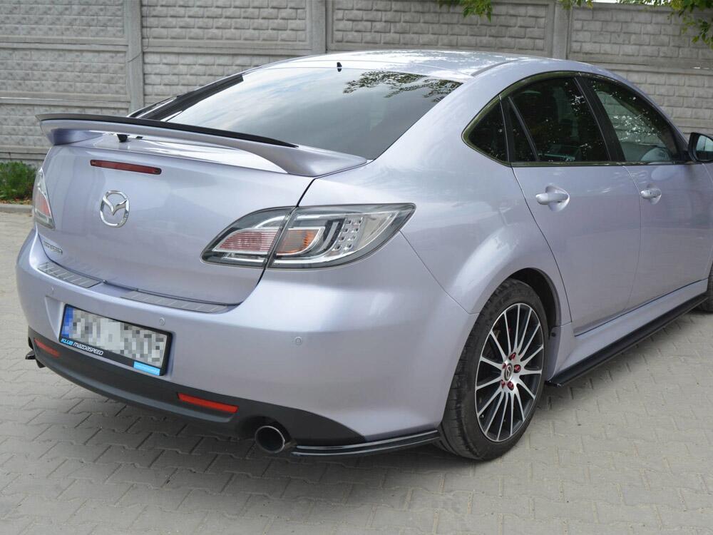 Rear Side Splitters Mazda 6 MK2 Sport Hatch (Gh-series) Pre-facelift (2008-2010)