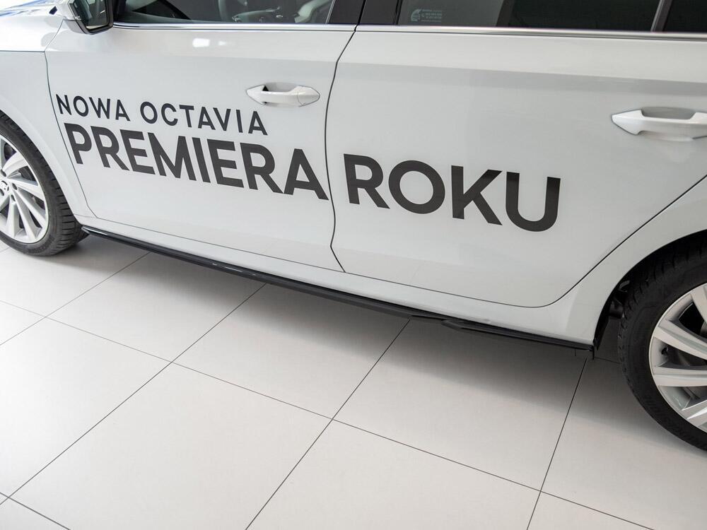 Side Skirts Diffusers V.2 Skoda Octavia Mk4
