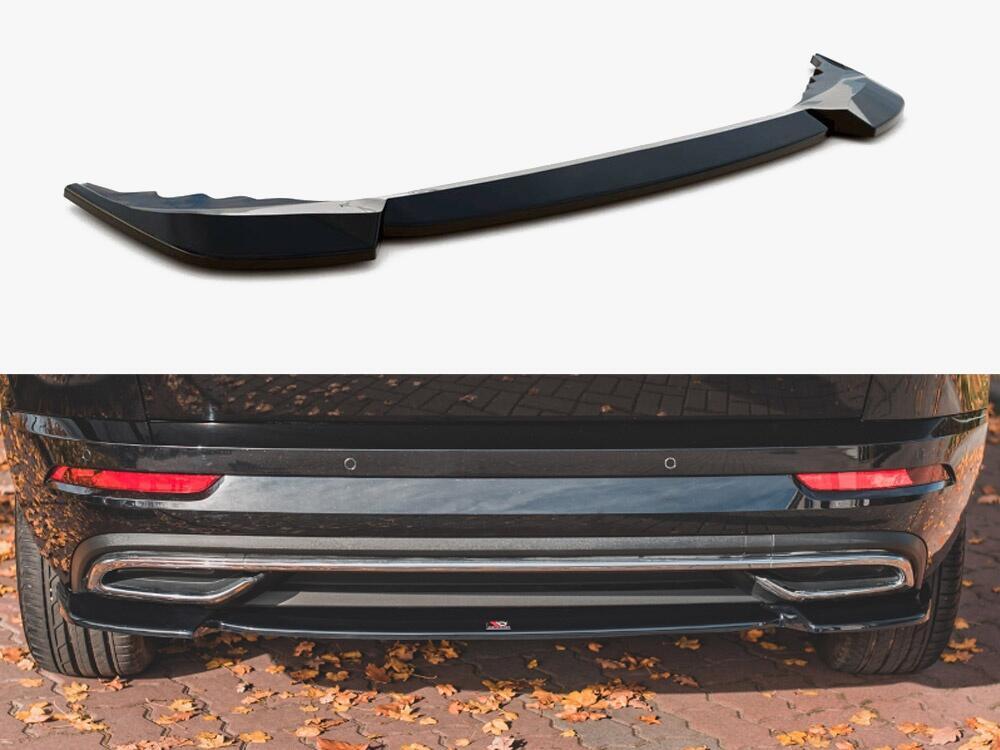 Central Rear Splitter Skoda Karoq Sportline