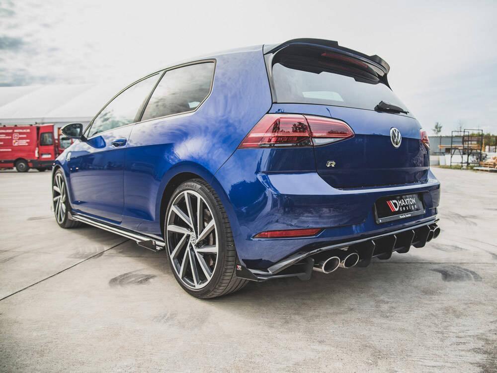 Street PRO Rear Diffuser Volkswagen Golf R Mk7 Facelift