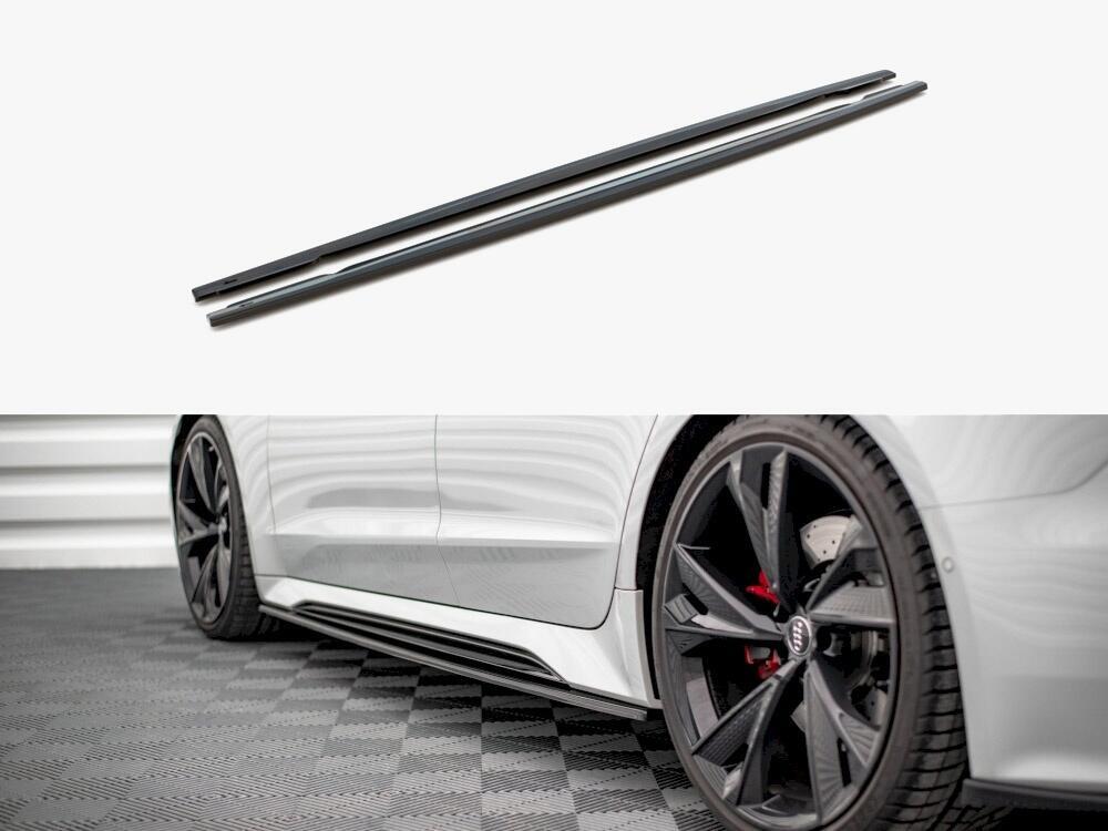 Side Skirts Splitters V.2 Audi RS7 C8