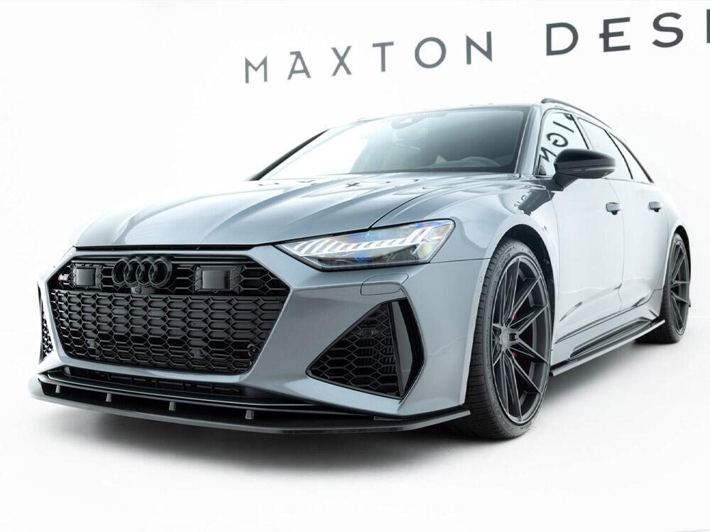 Carbon Fiber Front Splitter Audi RS6 C8 / RS7 C8
