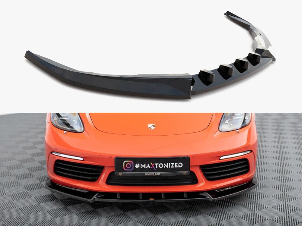 Front Splitter V.1 Porsche 718 Cayman 982c