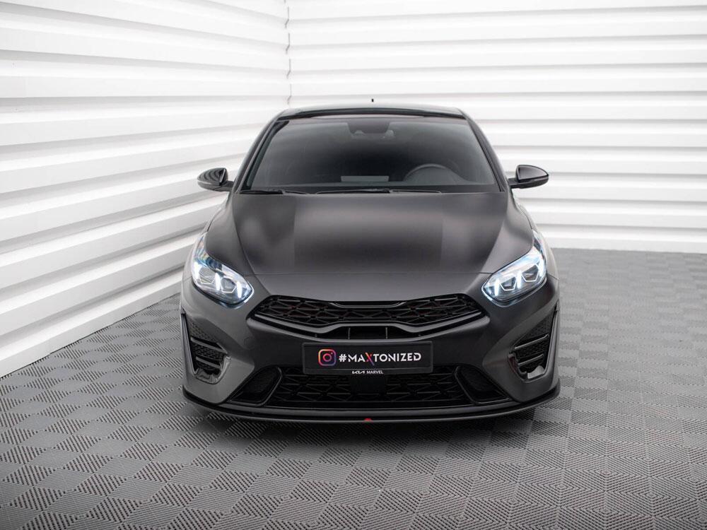 Street PRO Front Splitter Kia Proceed GT Mk3 Facelift / Ceed GT / GT - Line Mk1 Facelift